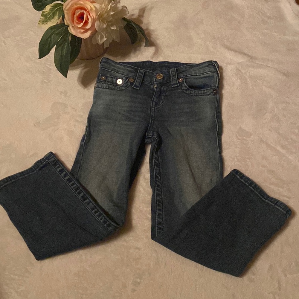 Nice TRUE RELIGION Size 5 Blue Jeans